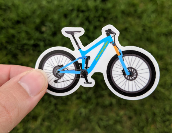 Mountain Bike Sticker